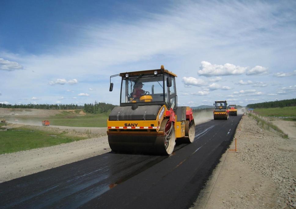 SANY Tandem Drum Roller