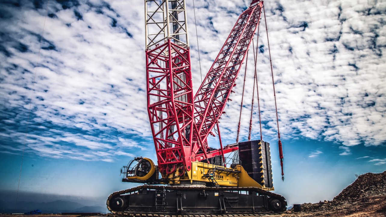 SANY Over 350T Lattice Boom Crawler Crane