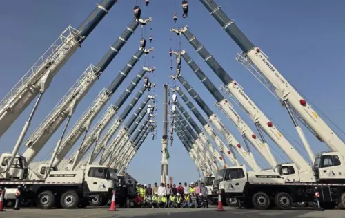 Power in Partnership: SANY Crane Fleet Delivered to Saudi Arabia