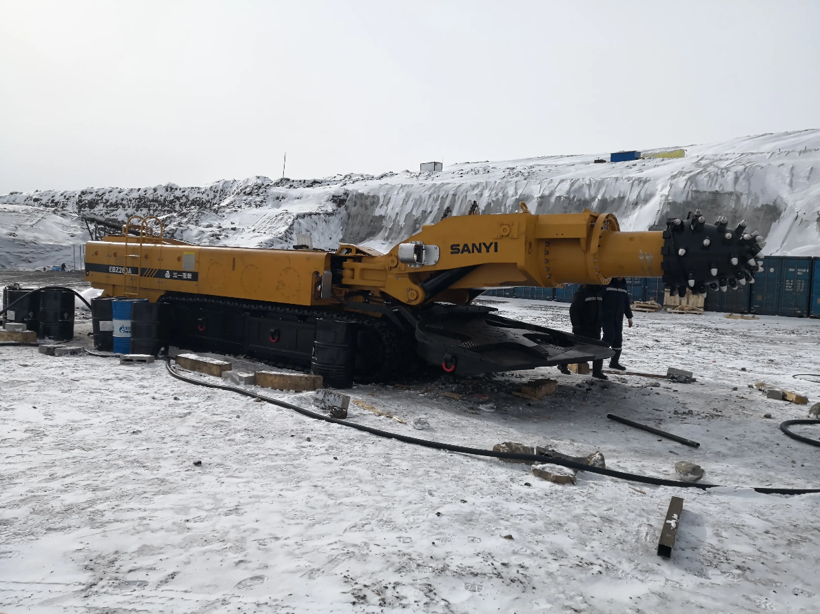 Mining equipment currently in operation