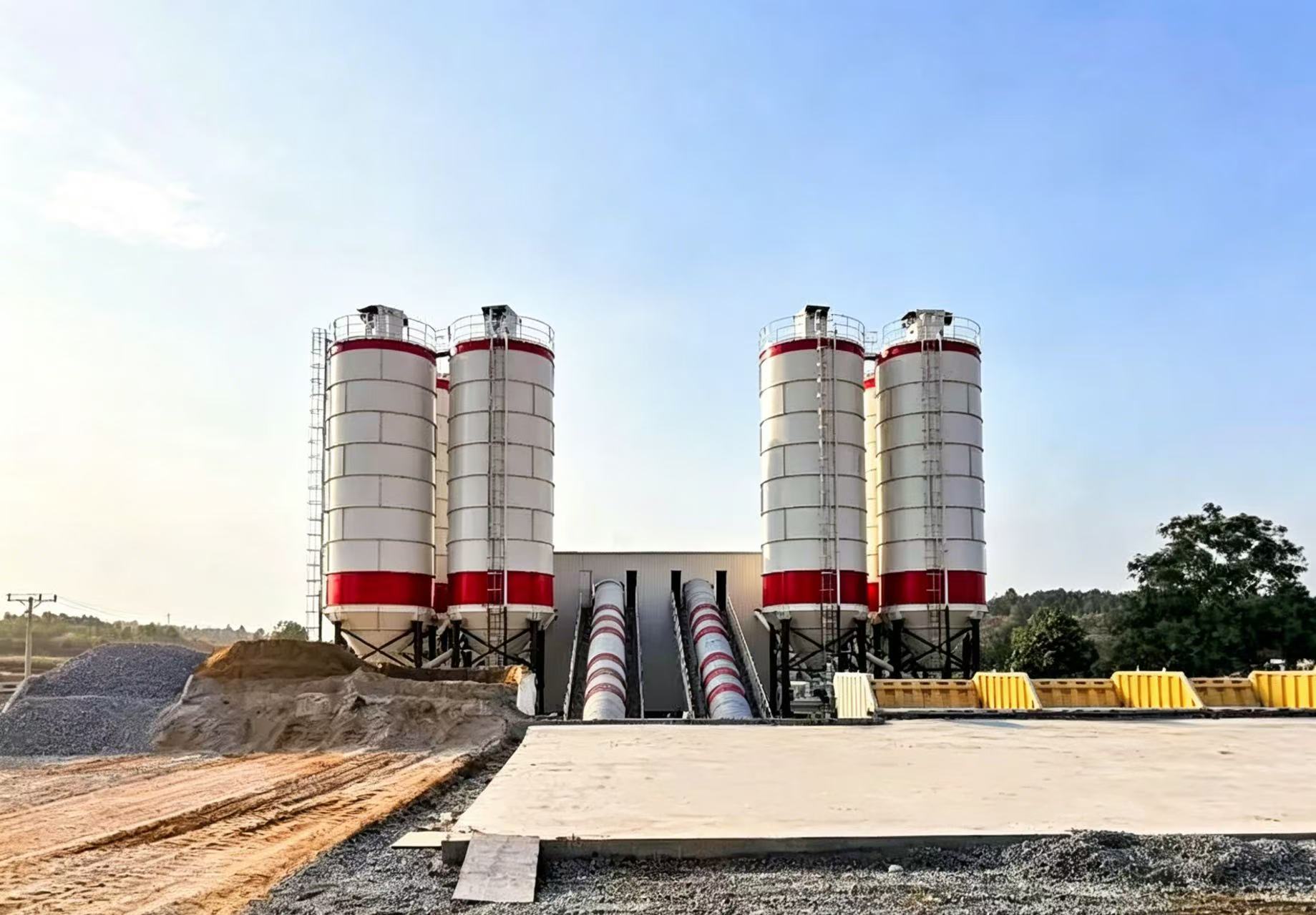 SANY Compacted Inclined Belt Batching Plants