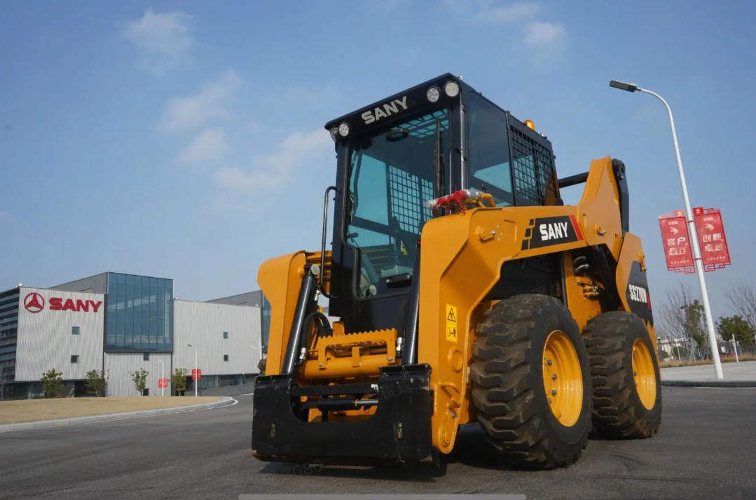 A skid steer loader