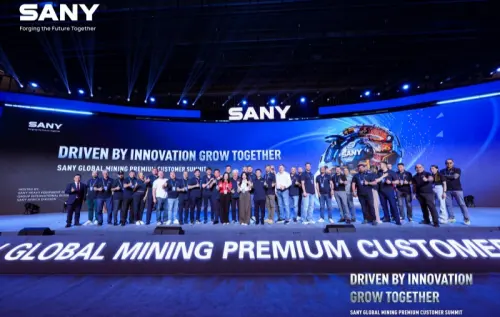 SANY Highlights Smart and Green Mining Technologies at 2026 Global Mining Summit