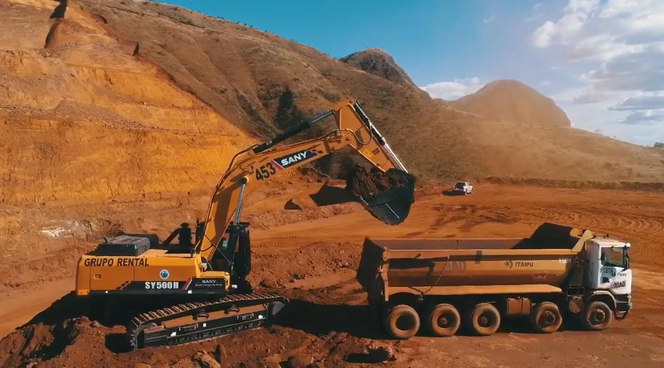 SANY mining excavator