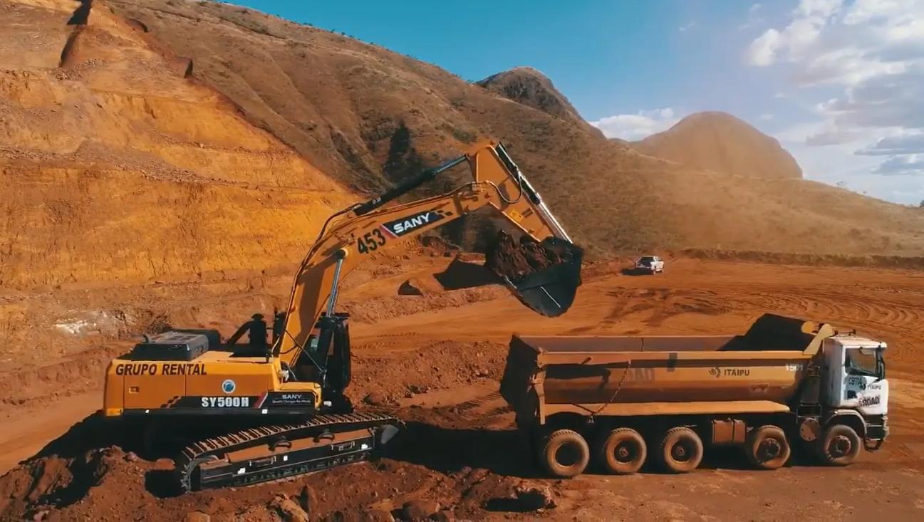 SANY mining excavator