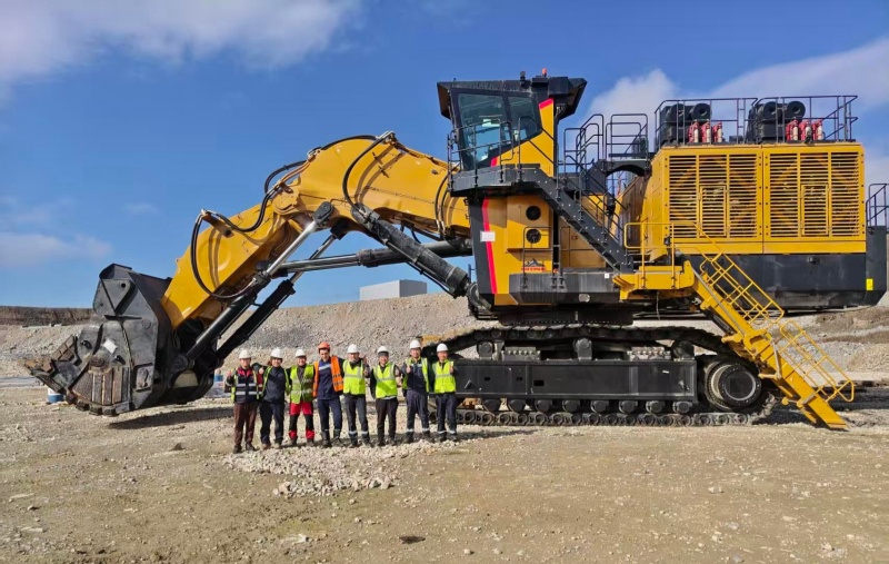 The mining excavators you can't miss