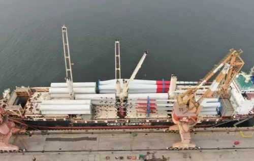 SANY Ships Core Equipment for First Wind Project in Latin America, Advancing Global Energy Transition