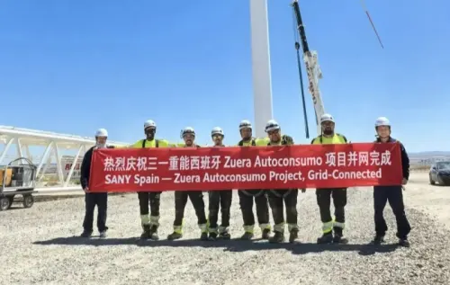 SANY Renewable Energy's 6.25 MW Wind Turbine Achieves Commercial Operation in Spain