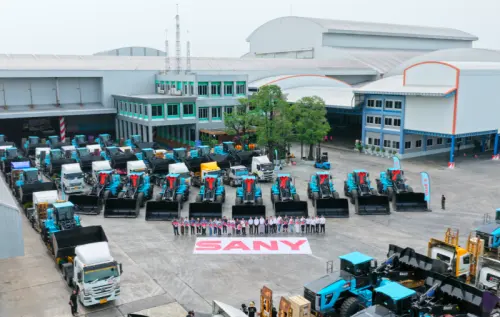 SANY Expands Global Presence with Major Equipment Deliveries in South America and Thailand