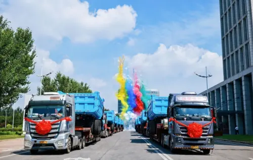 SANY Ships Its First Autonomous Mining Trucks to South America