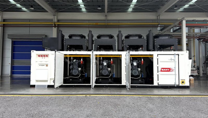 Gruppo elettrogeno a gas