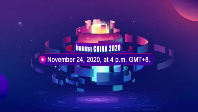 SANY's 1st Global Live Stream for Bauma 2020