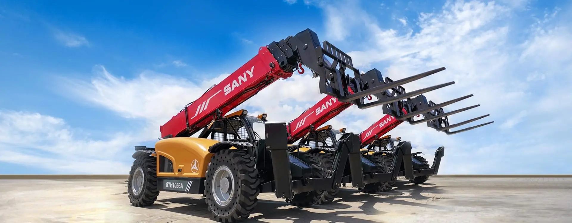 SANY Telehandler 360 degree preview
